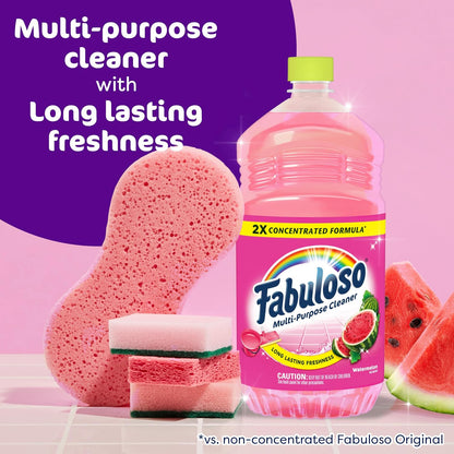 Fabuloso 2X Multi-Purpose Cleaner - Watermelon - 56 fl oz (1656mL)