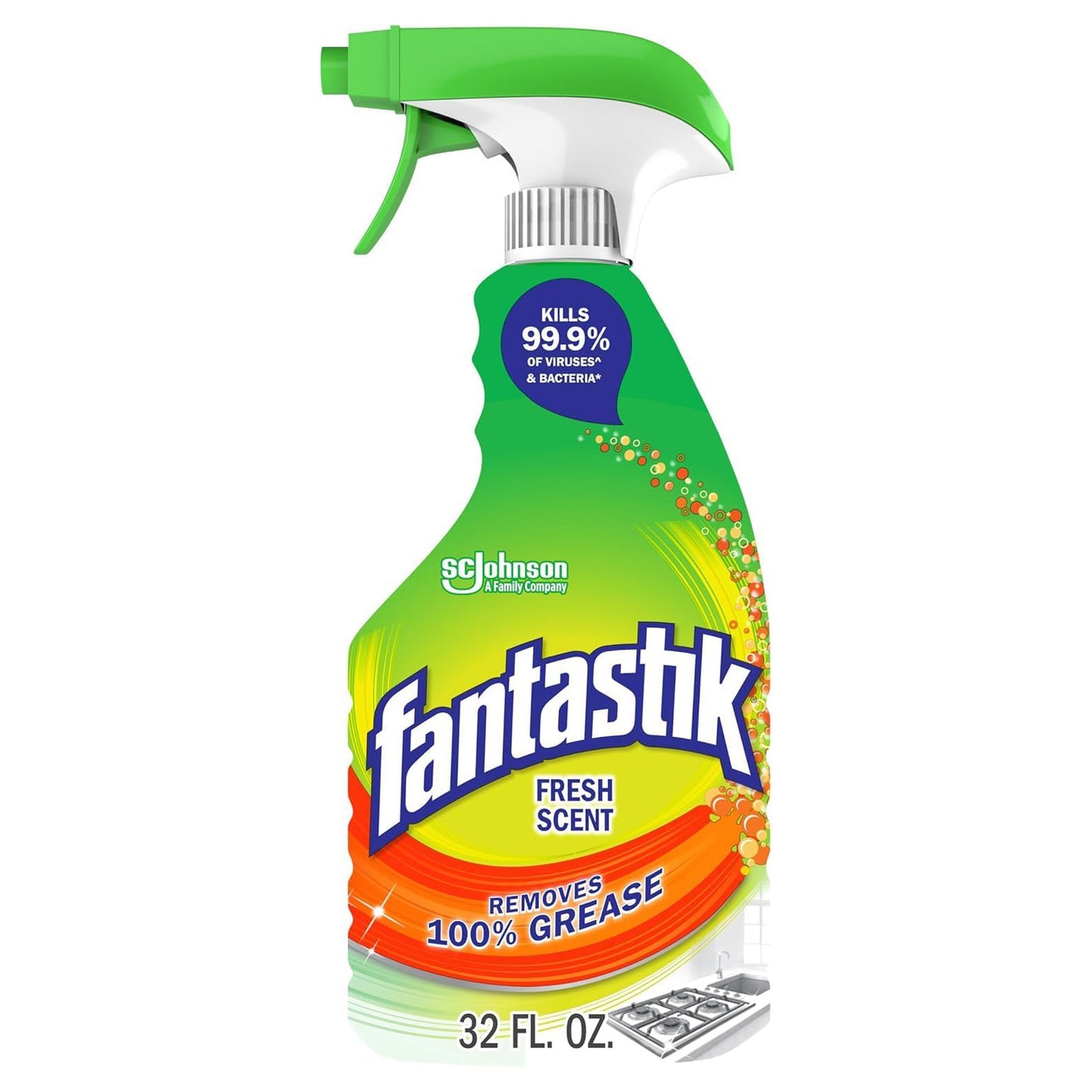 Fantastik All Purpose Cleaner - Fresh Scent - 32 fl oz (946mL)