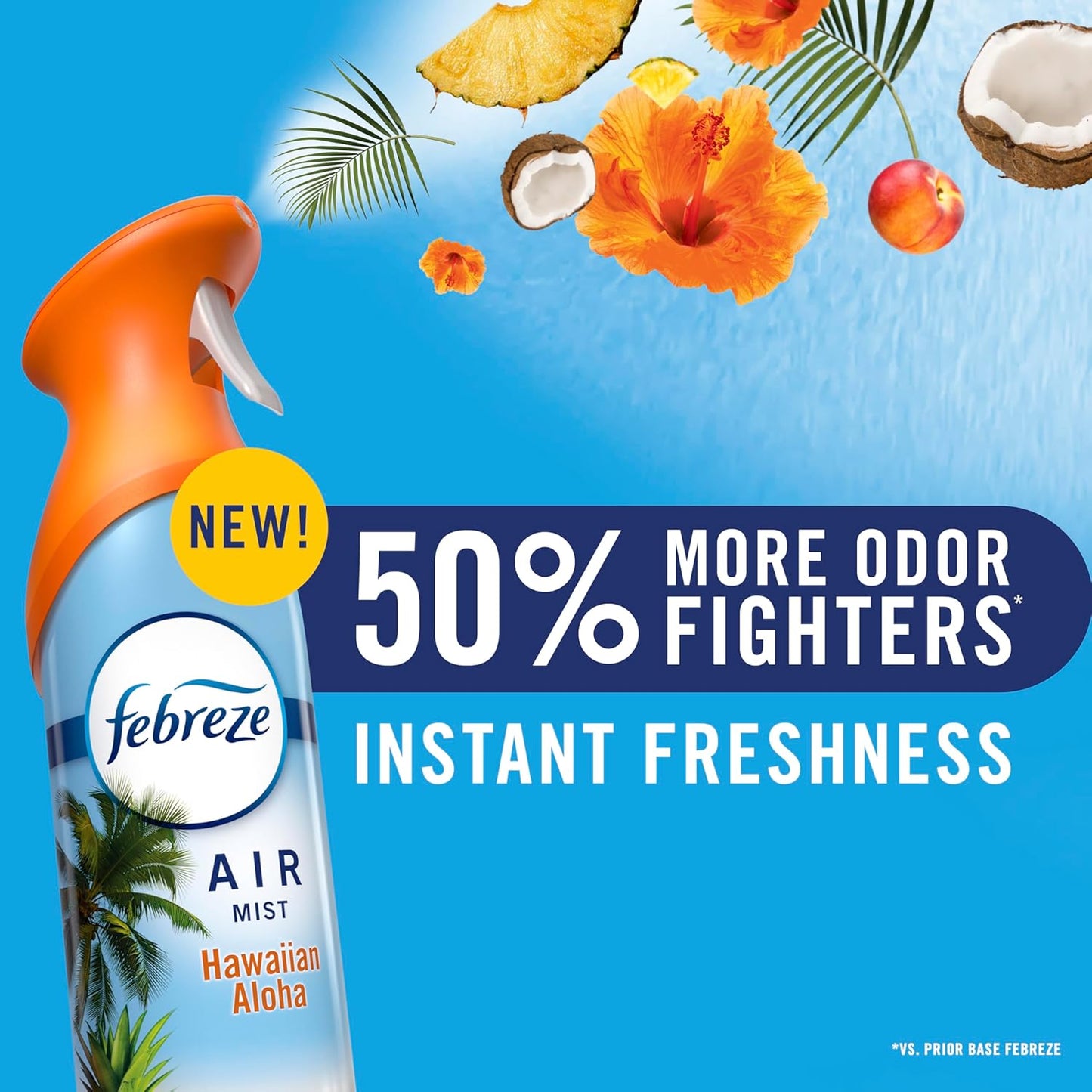 Febreze Air Mist - Linen & Sky - 8.1 fl oz (240mL) × 2 Bottles