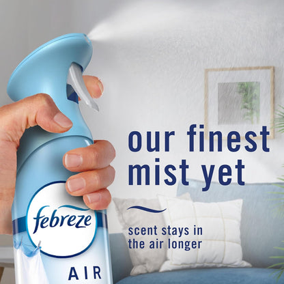 Febreze Air Mist - Linen & Sky - 8.1 fl oz (240mL) × 2 Bottles