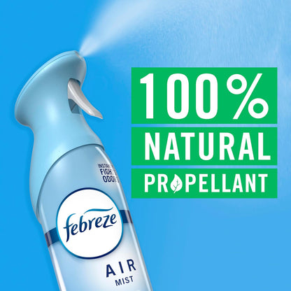 Febreze Air Mist - Linen & Sky - 8.1 fl oz (240mL) × 2 Bottles