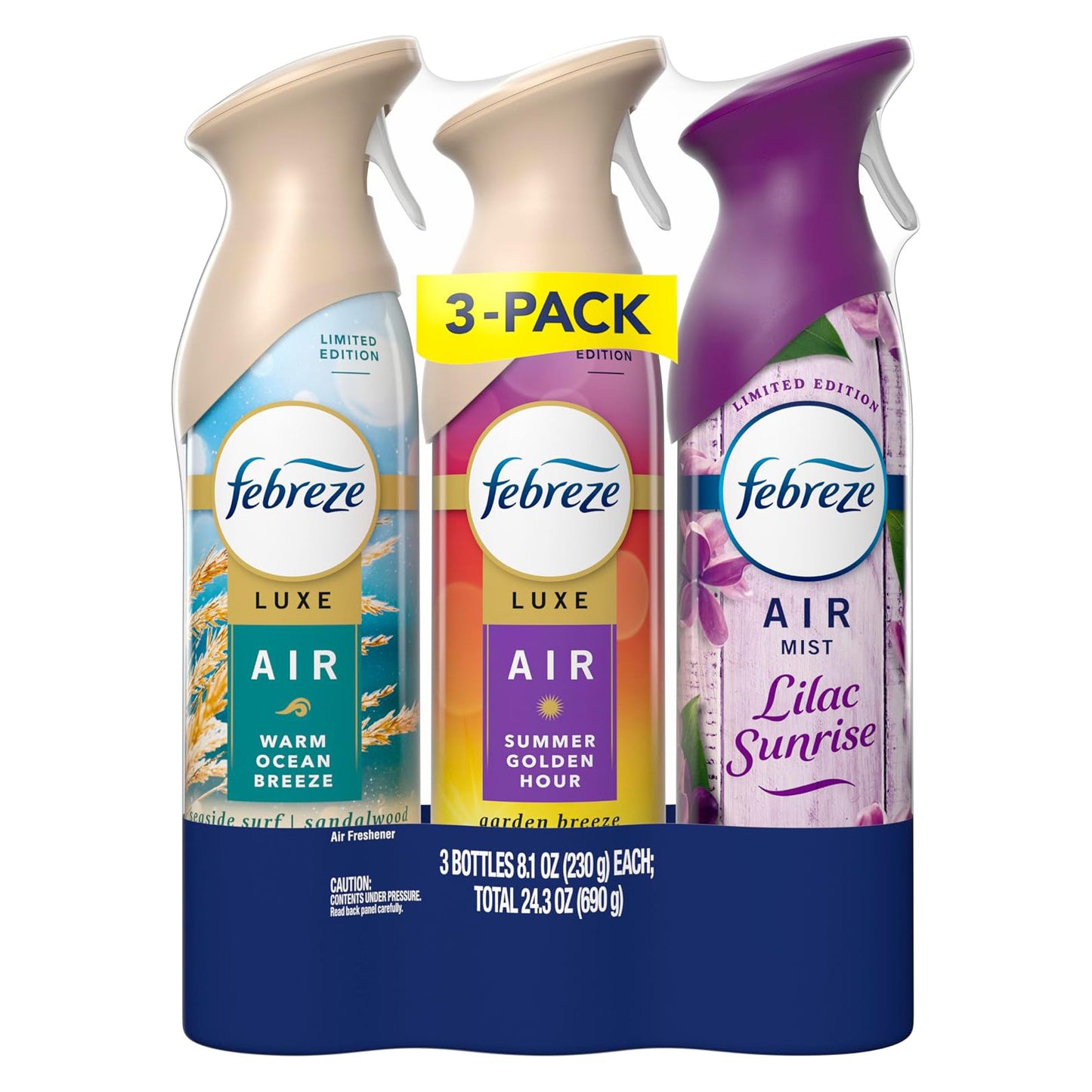 Febreze 페브리즈 에어 미스트 - 라일락 - 240mL (8.1 fl oz) × 3개