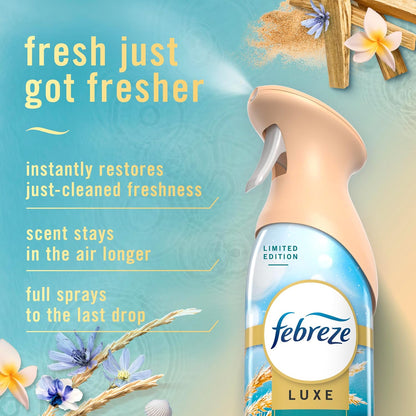 Febreze 페브리즈 에어 미스트 - 라일락 - 240mL (8.1 fl oz) × 3개