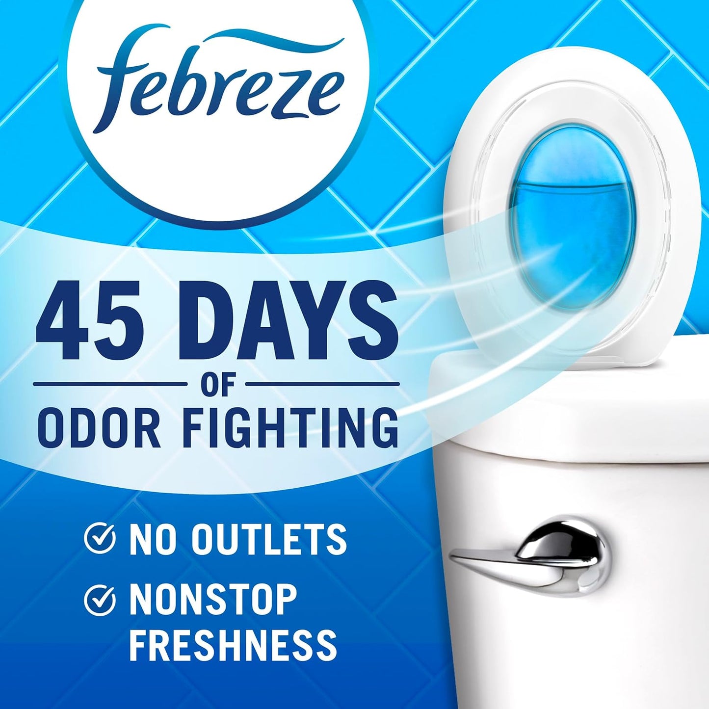 Febreze 페브리즈 욕실용 소형 방향제 - 4개입