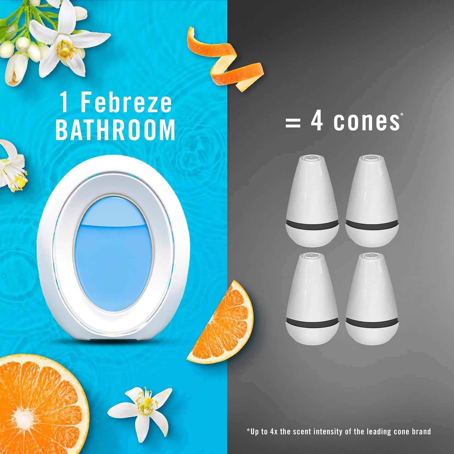 Febreze 페브리즈 욕실용 소형 방향제 - 4개입
