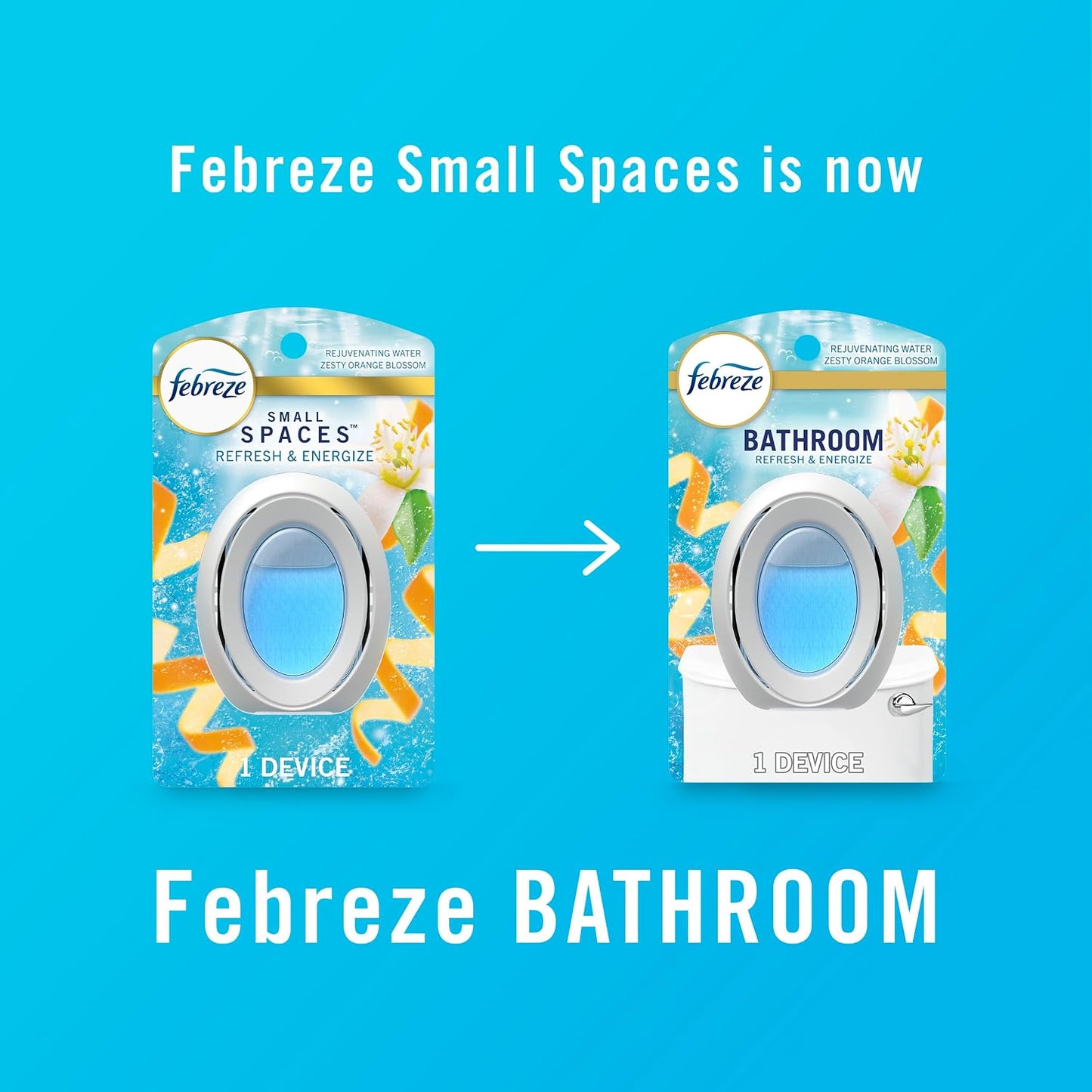 Febreze 페브리즈 욕실용 소형 방향제 - 4개입