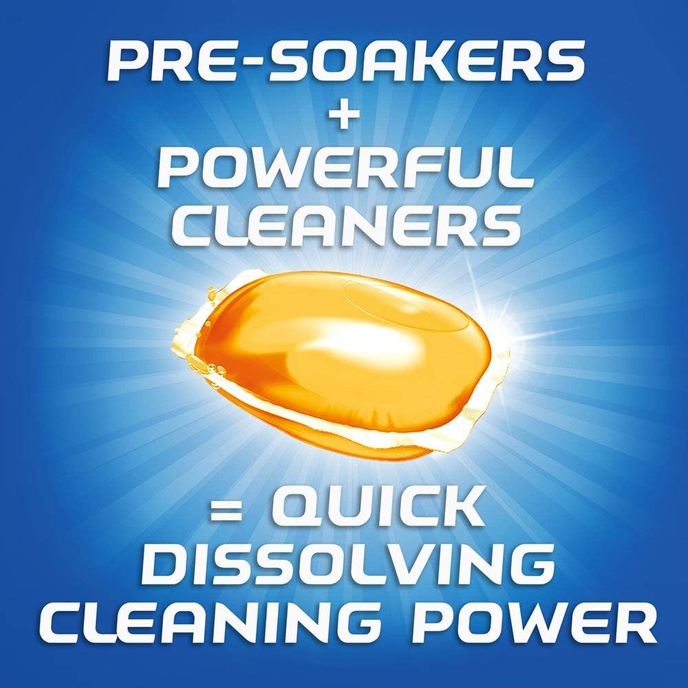 Finish Gelpacs Dishwasher Detergent Pods - Orange - 84 Pacs