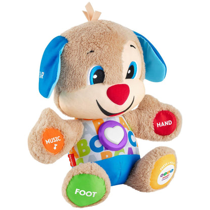 Fisher-Price Smart Stages Puppy Musical Playmat — Activity Gym for Tummy Time with Lights, Sounds & 75+ Phrases (Ages 0-3)