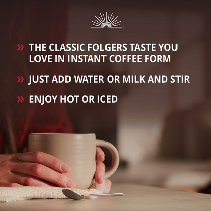 Folgers 폴저스 클래식 로스트 인스턴트 커피 - 16 oz (454g)