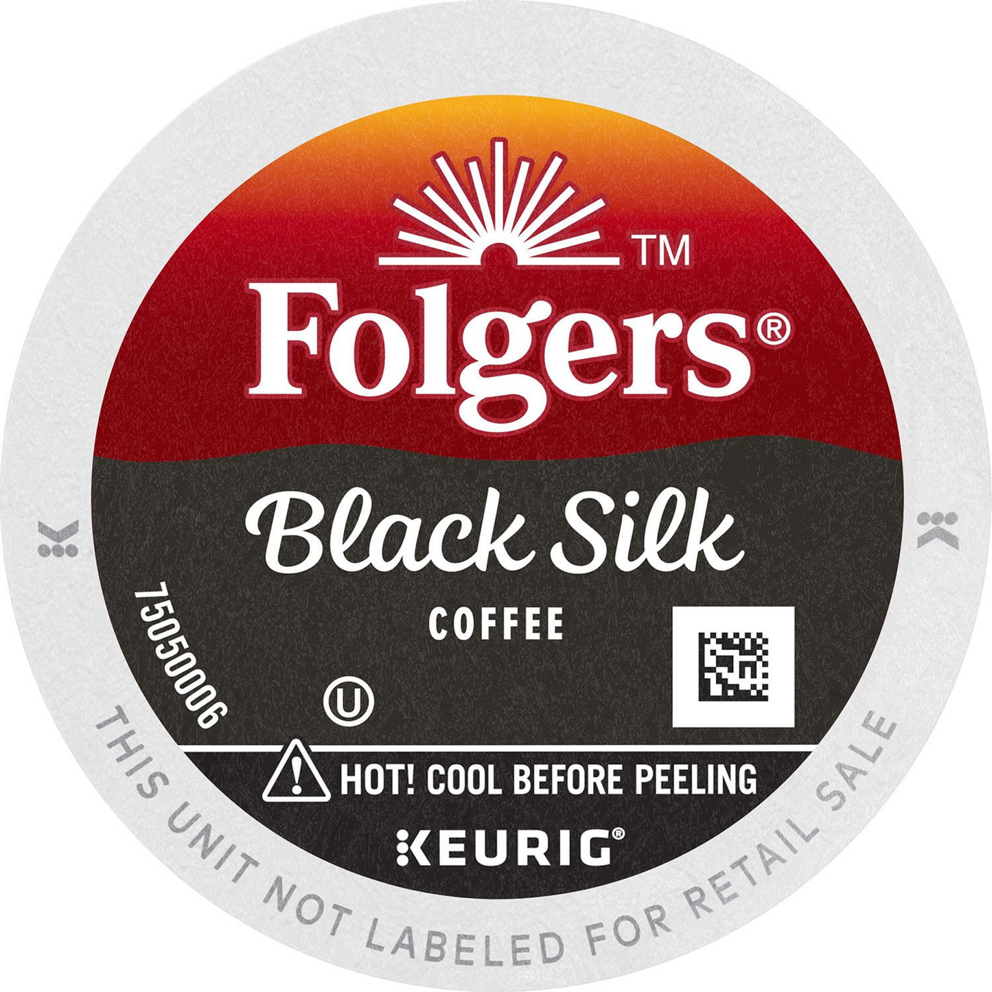 Folgers 폴저스 블랙 실크 다크 로스트 팟 (K-컵) - 100개입