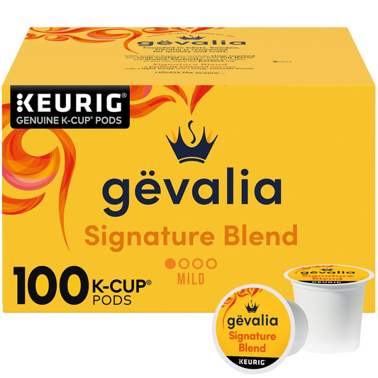 Gevalia 게발리아 시그니처 블렌드 마일드 로스트 팟 (K-컵) - 100개입