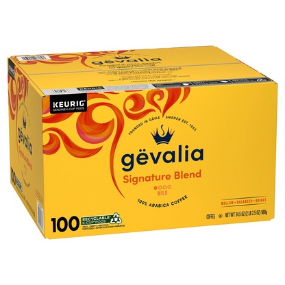 Gevalia Signature Blend Mild Roast Pods (K-Cup) - 100 ct