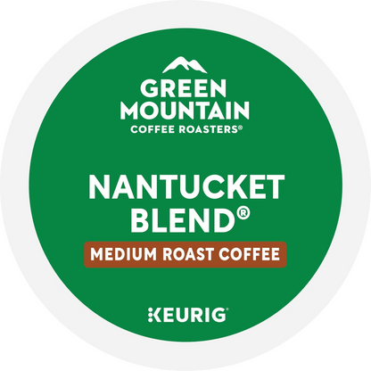 Green Mountain Nantucket Blend Medium Roast Pods (K-Cup) - 80 ct