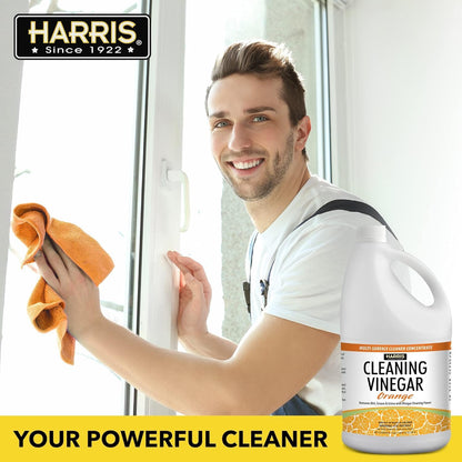 HARRIS 해리스 청소용 식초 다목적 세정제 - 오렌지 - 3785mL (128 fl oz)