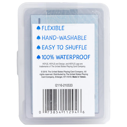 Hoyle Waterproof Plastic Playing Cards (1 Deck)