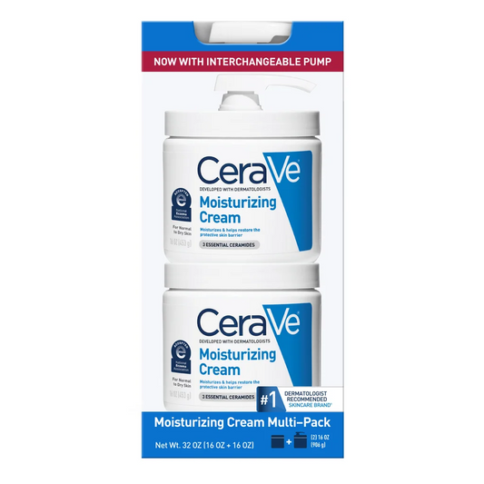 CeraVe 세라비 모이스처라이징 크림 멀티팩 — 세라마이드 + 히알루론산