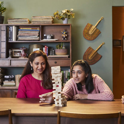 Hasbro Gaming Jenga Wooden Block Stacking Tower Game
