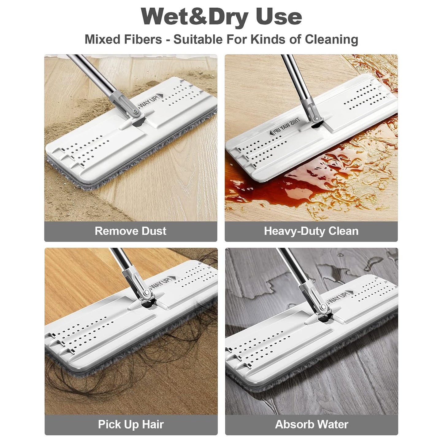 Joymoop Wall Mop and Bucket Set