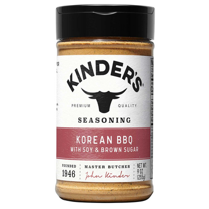 Kinder's 킨더스 코리안 BBQ 시즈닝 - 9 oz