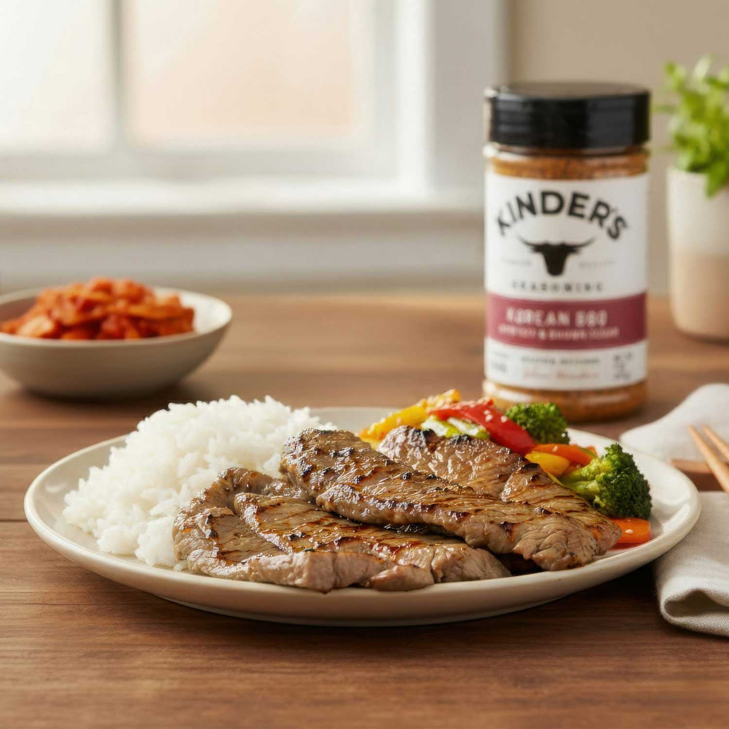 Kinder's 킨더스 코리안 BBQ 시즈닝 - 9 oz