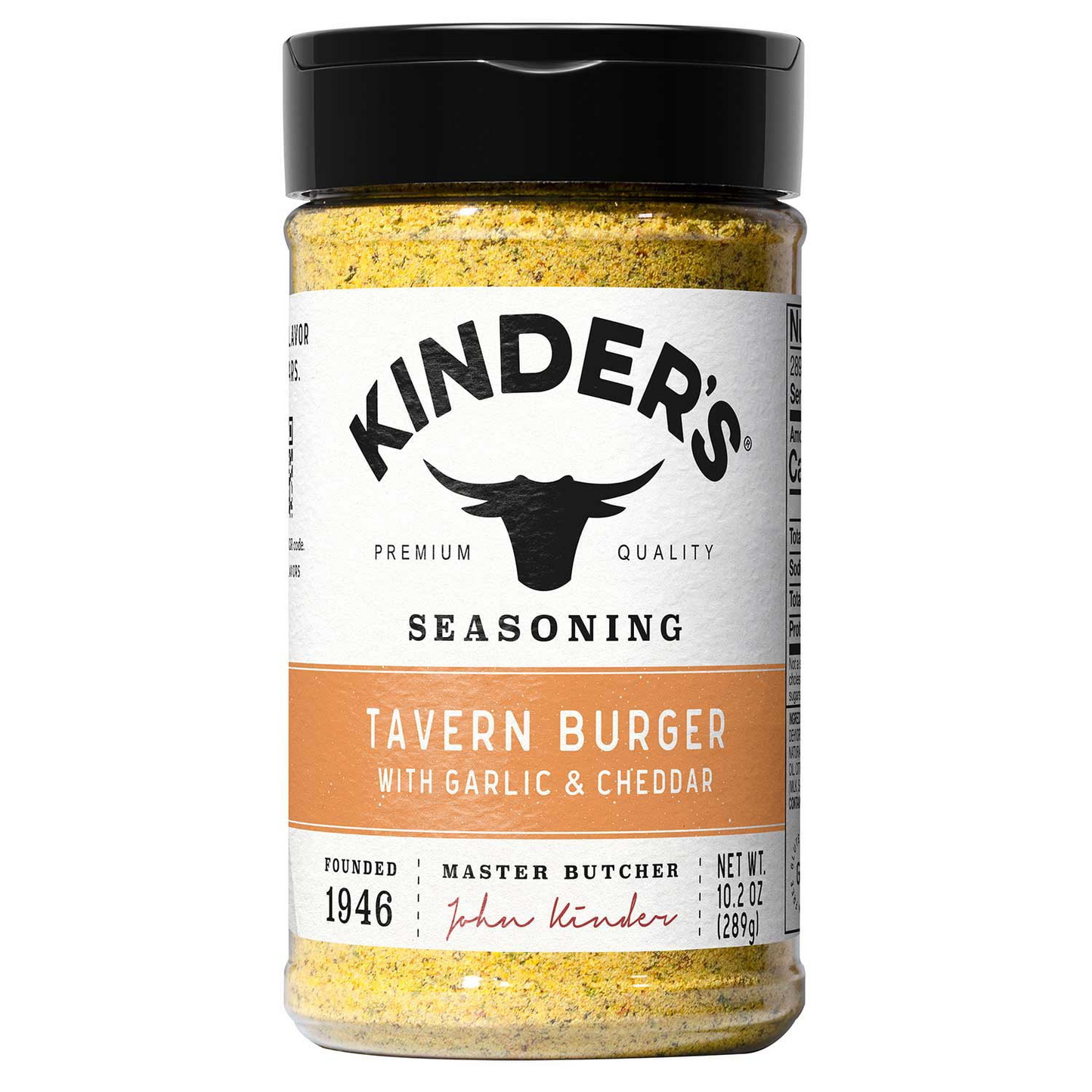 Kinder's 킨더스 태번 갈릭 체다 버거 시즈닝 - 10.2 oz