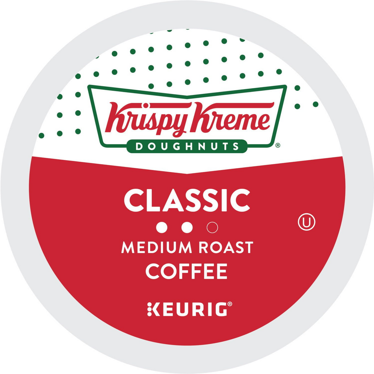 Krispy Kreme Classic Medium Roast Pods (K-Cup) - 80 ct