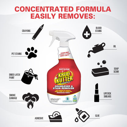 Krud Kutter Original Cleaner Degreaser Spray - 32 fl oz (946mL)