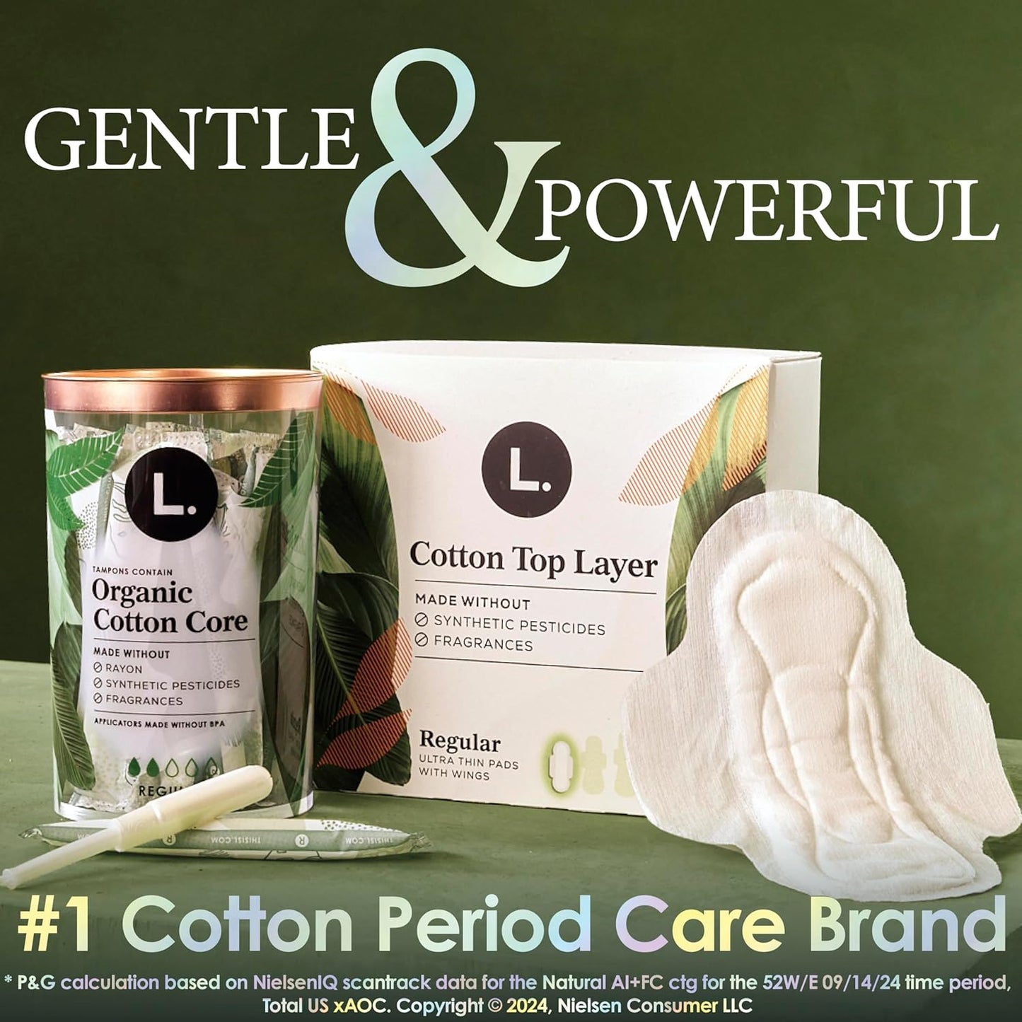 L. 엘 울트라씬 생리대 - 슈퍼 (약 270mm) - 날개형 - 42개입
