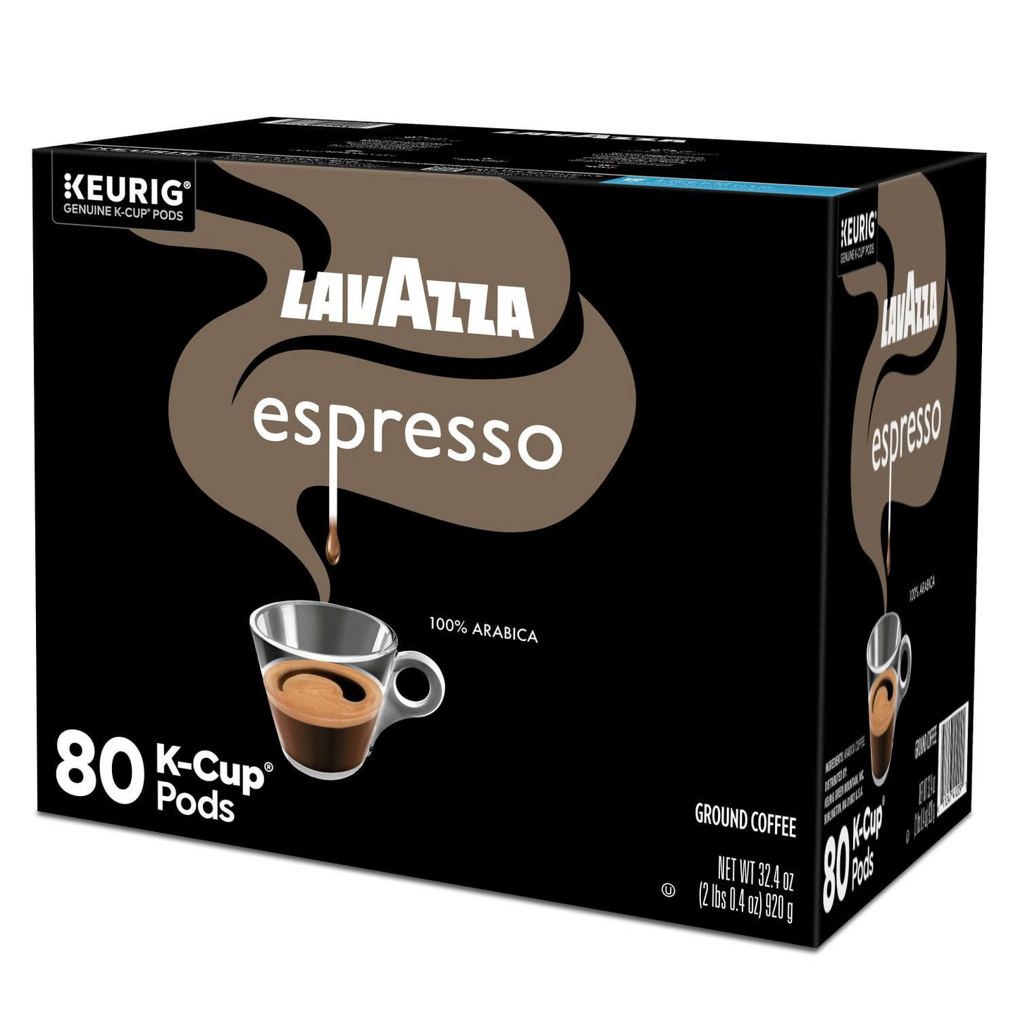Lavazza Espresso Medium Roast Pods (K-Cup) - 80 ct