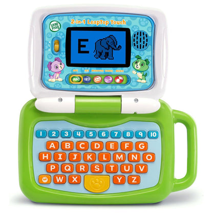 LeapFrog 2-in-1 LeapTop Touch — Toy Laptop with Touch Screen, Music & Learning Modes (Ages 2-5)