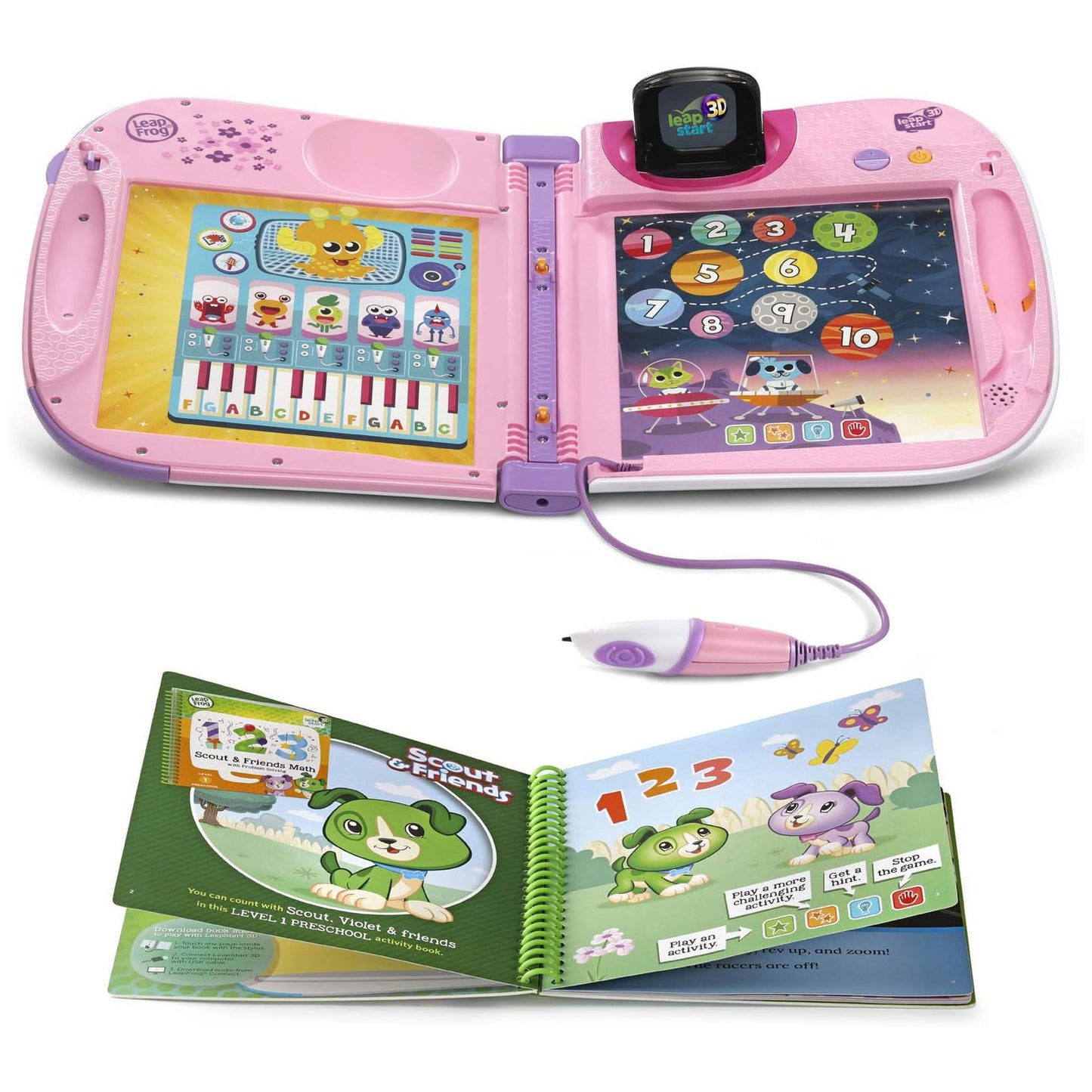 LeapFrog LeapStart 3D Interactive Learning System — Stylus-Activated Audio Reader for Books (Ages 2-7)