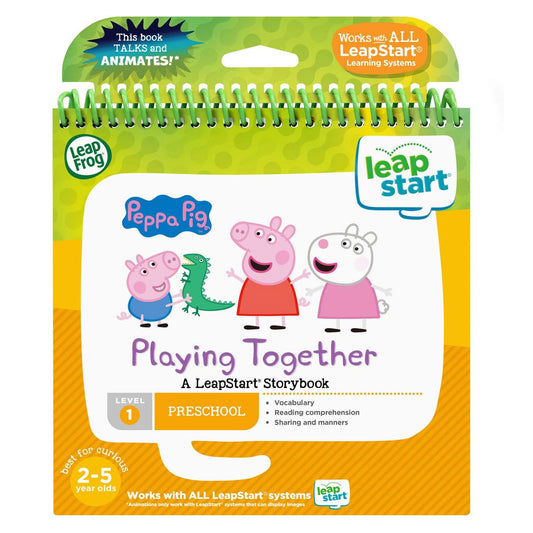 LeapFrog 립프로그 립스타트 3D 페파피그 플레잉 투게더 레벨 1 립스타트 시스템 호환 (2-5세)