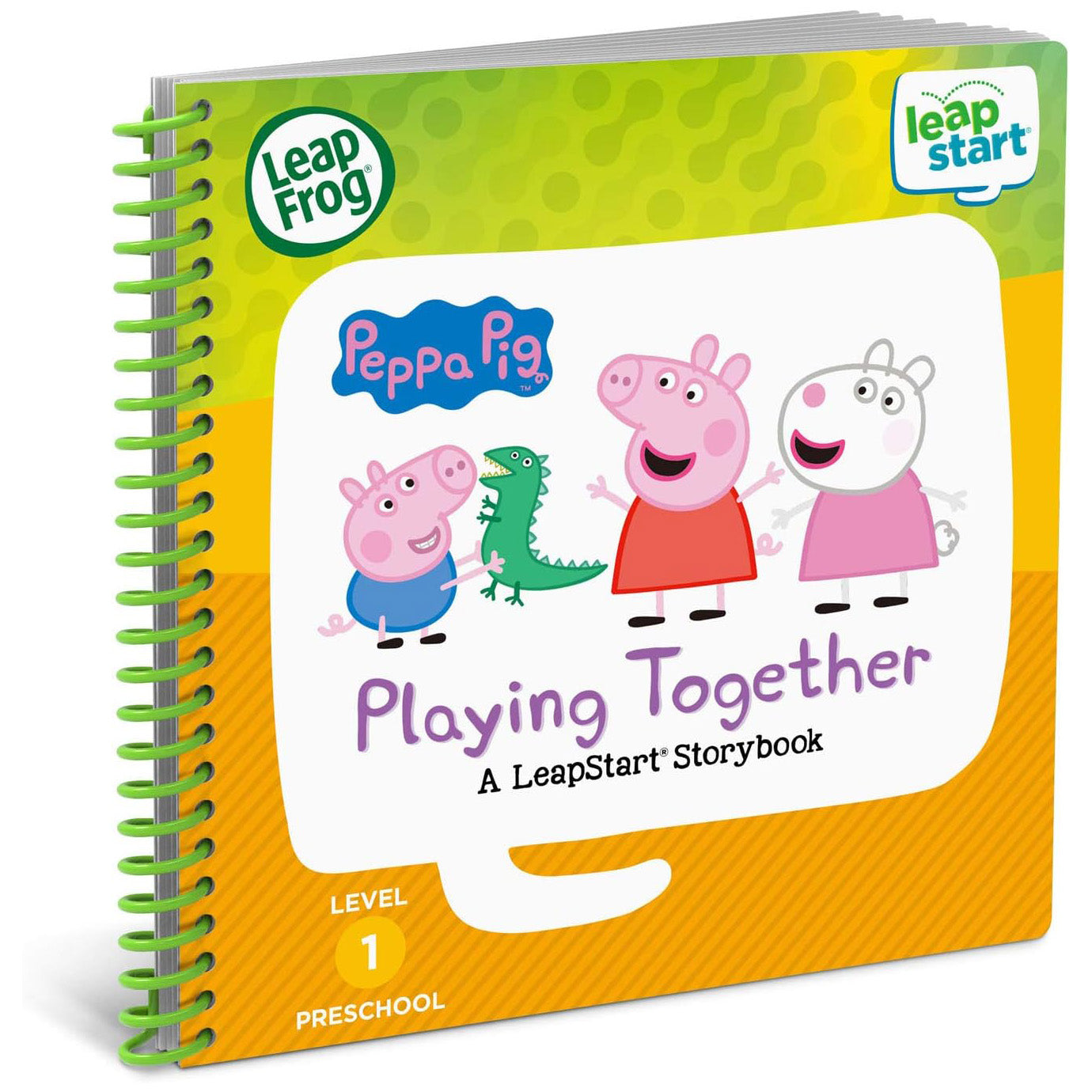 LeapFrog LeapStart 3D Peppa Pig Playing Together Book Level 1 — Book for LeapStart System (Ages 2-5)