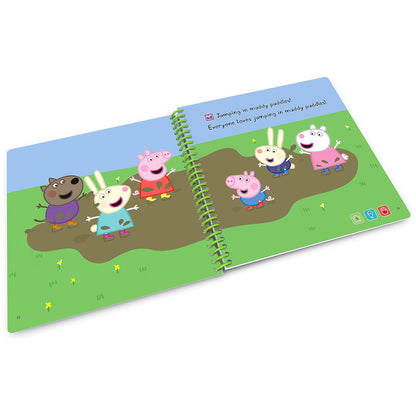 LeapFrog LeapStart 3D Peppa Pig Playing Together Book Level 1 — Book for LeapStart System (Ages 2-5)