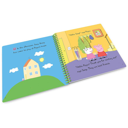LeapFrog LeapStart 3D Peppa Pig Playing Together Book Level 1 — Book for LeapStart System (Ages 2-5)
