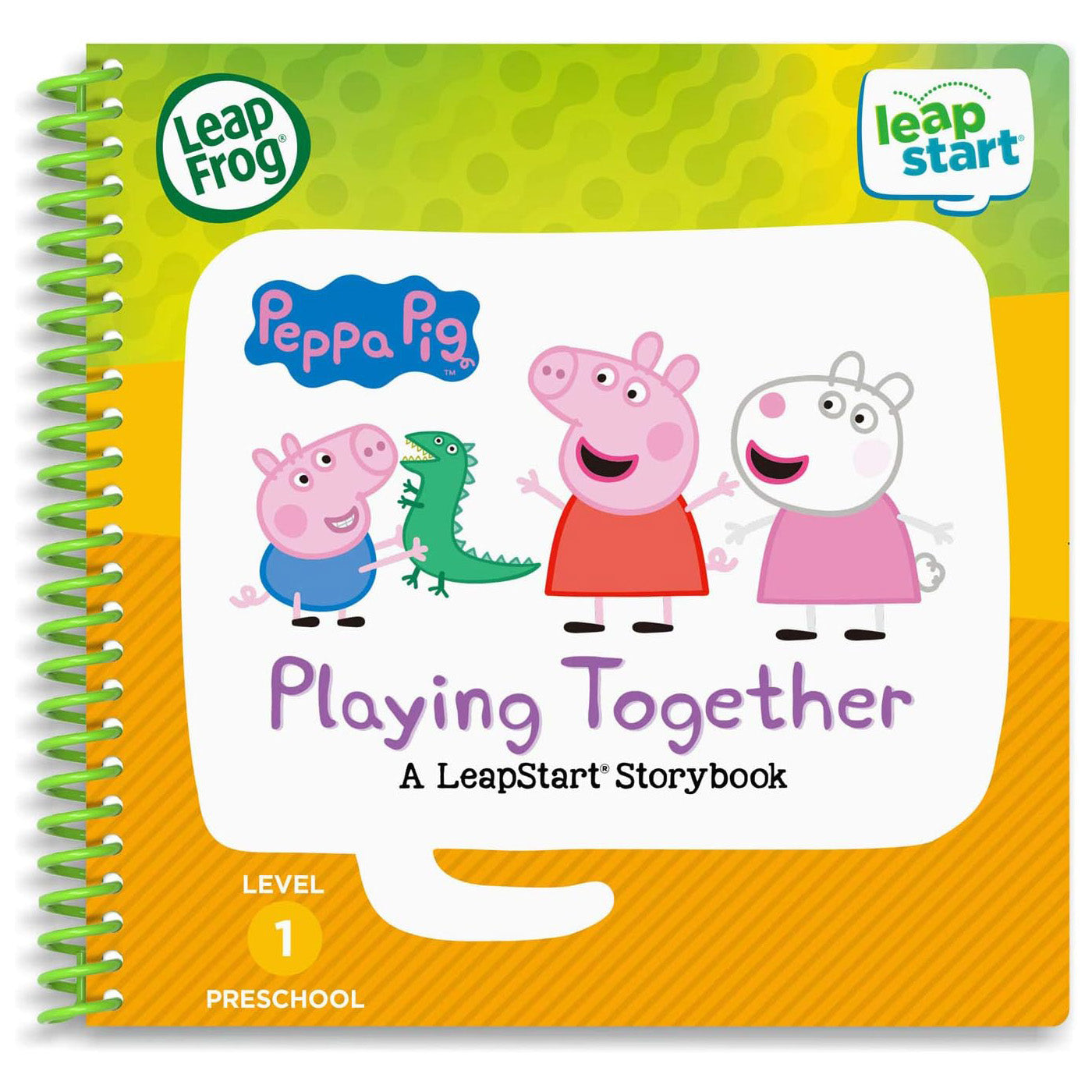 LeapFrog LeapStart 3D Peppa Pig Playing Together Book Level 1 — Book for LeapStart System (Ages 2-5)