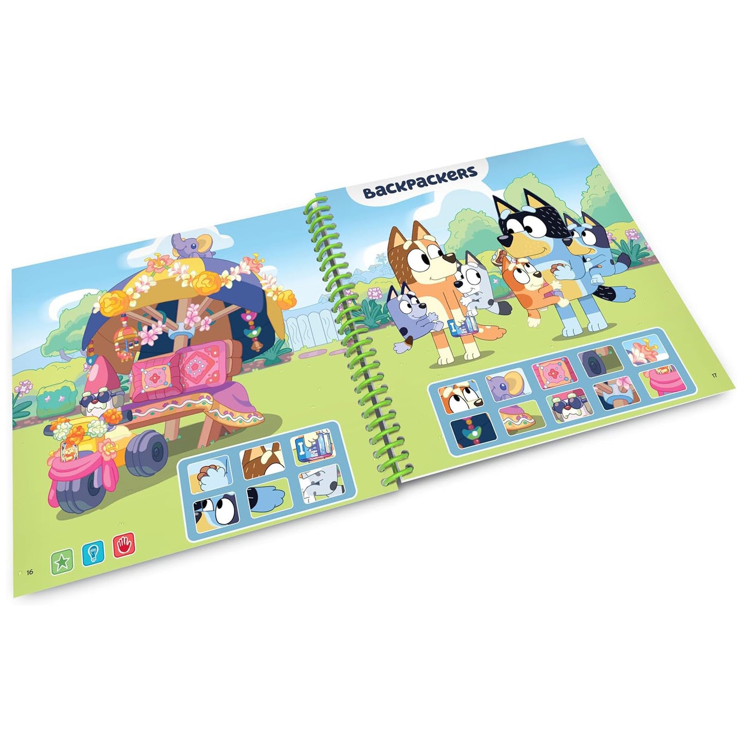 LeapFrog LeapStart Bluey Fun and Games Book — Book for LeapStart System (Ages 4-7)