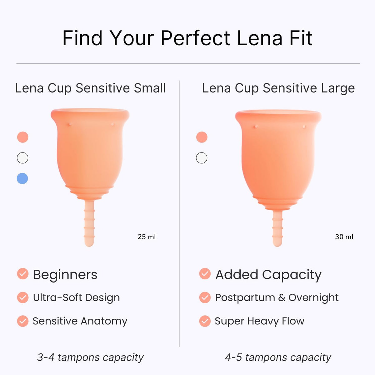 Lena Sensitive Menstrual Cup