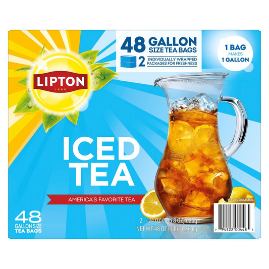 Lipton Iced Tea Gallon-Size Tea Bags - 48 ct