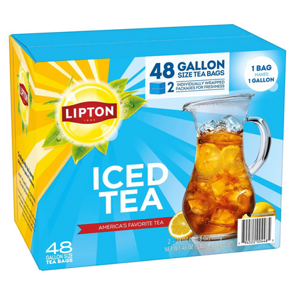 Lipton Iced Tea Gallon-Size Tea Bags - 48 ct