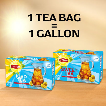 Lipton Iced Tea Gallon-Size Tea Bags - 48 ct