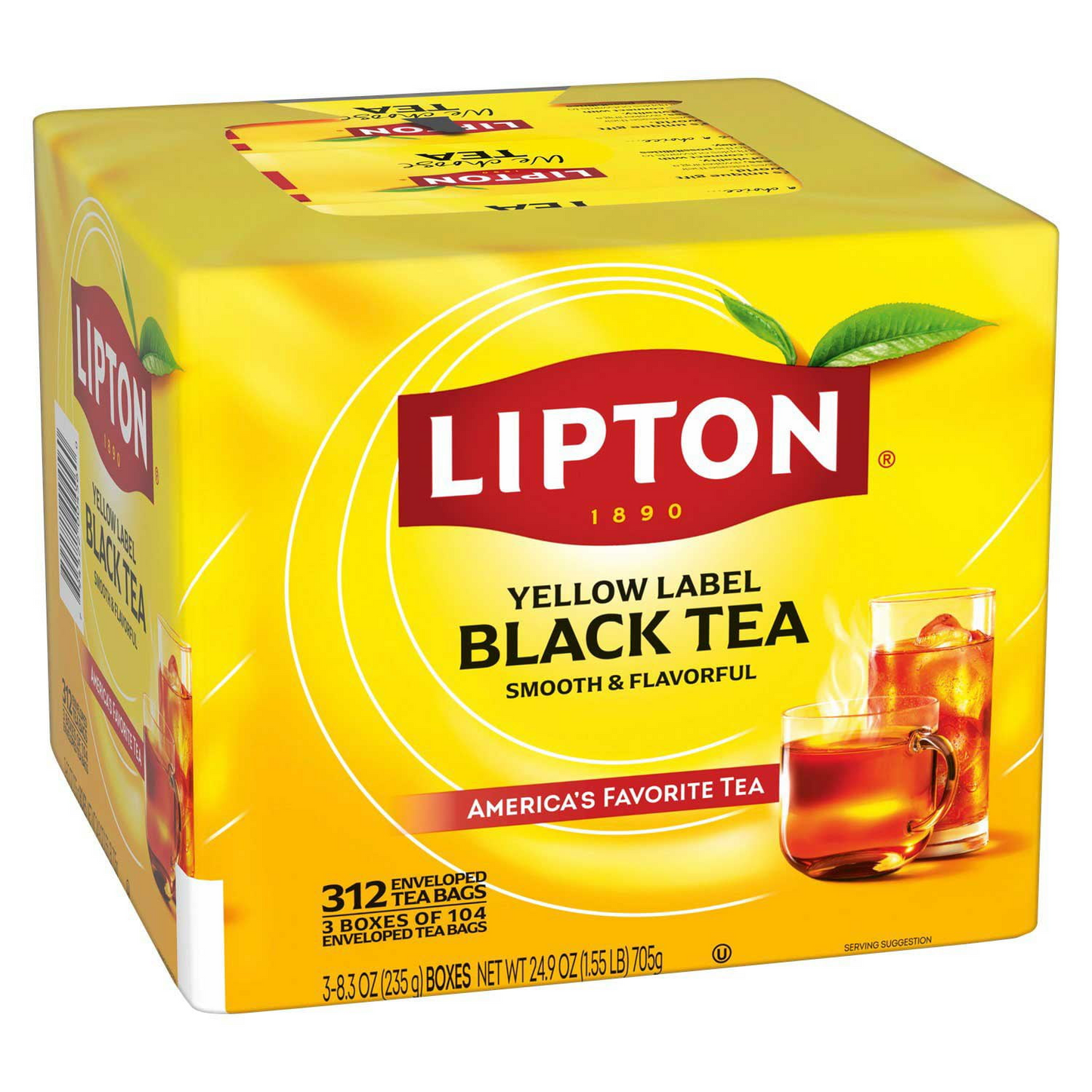Lipton Black Tea Bags - 312 ct