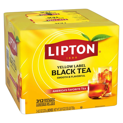 Lipton Black Tea Bags - 312 ct