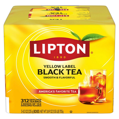 Lipton Black Tea Bags - 312 ct