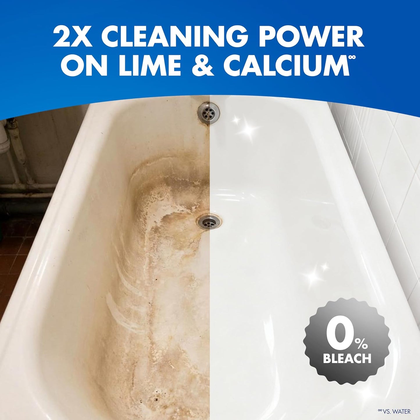 Lysol Power Limescale Remover Bathroom Cleaner Spray - Fresh Scent - 96 fl oz (2839mL)
