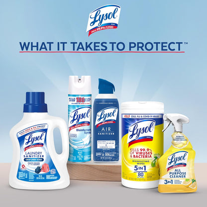 Lysol Power Limescale Remover Bathroom Cleaner Spray - Fresh Scent - 96 fl oz (2839mL)