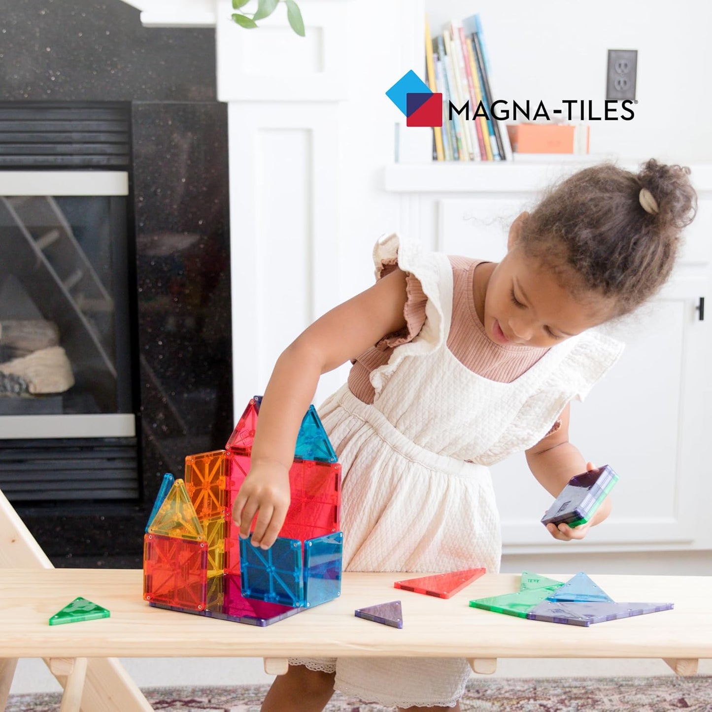 Magna-Tiles Clear Colors 32-Piece Set
