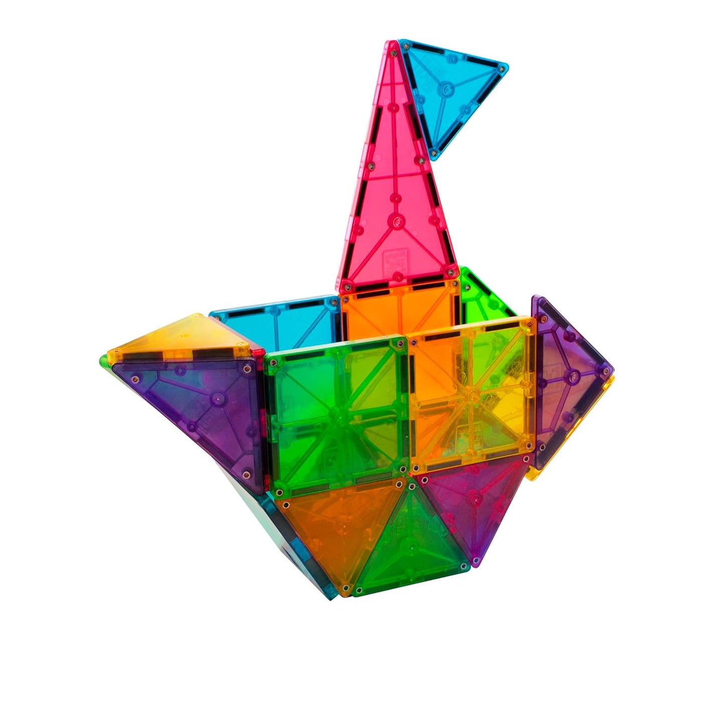 Magna-Tiles Clear Colors 32-Piece Set