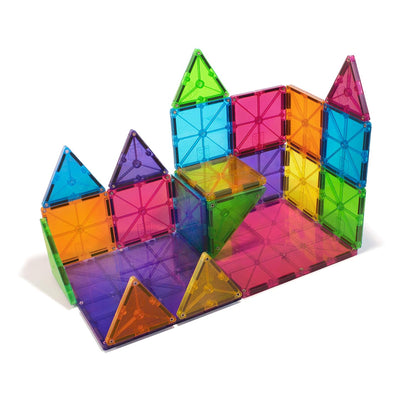 Magna-Tiles Clear Colors 32-Piece Set