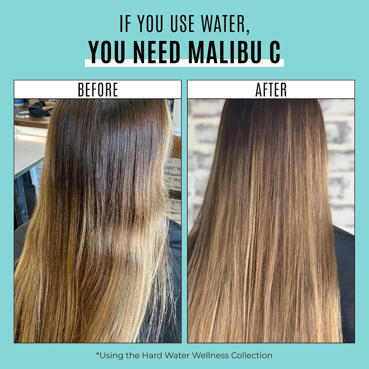 Malibu C 말리부C 하드 워터 웰니스 컨디셔너 - 1000mL (33.8 fl oz)